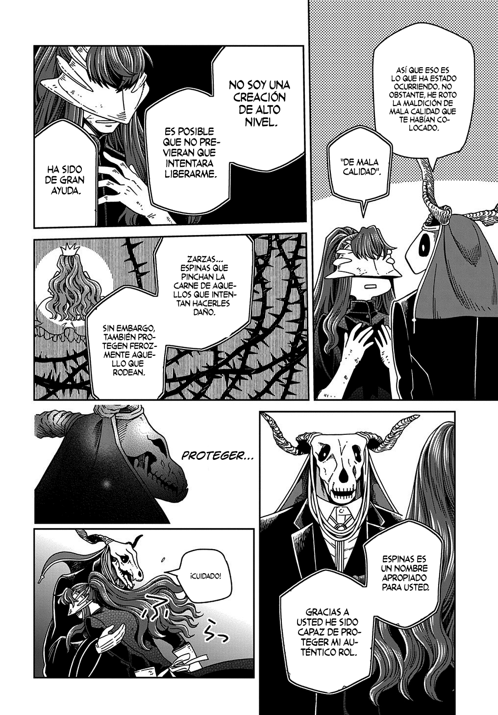 Mahou Tsukai No Yome Capitulo 87: el gato escaldado, del agua fría huye II página 23