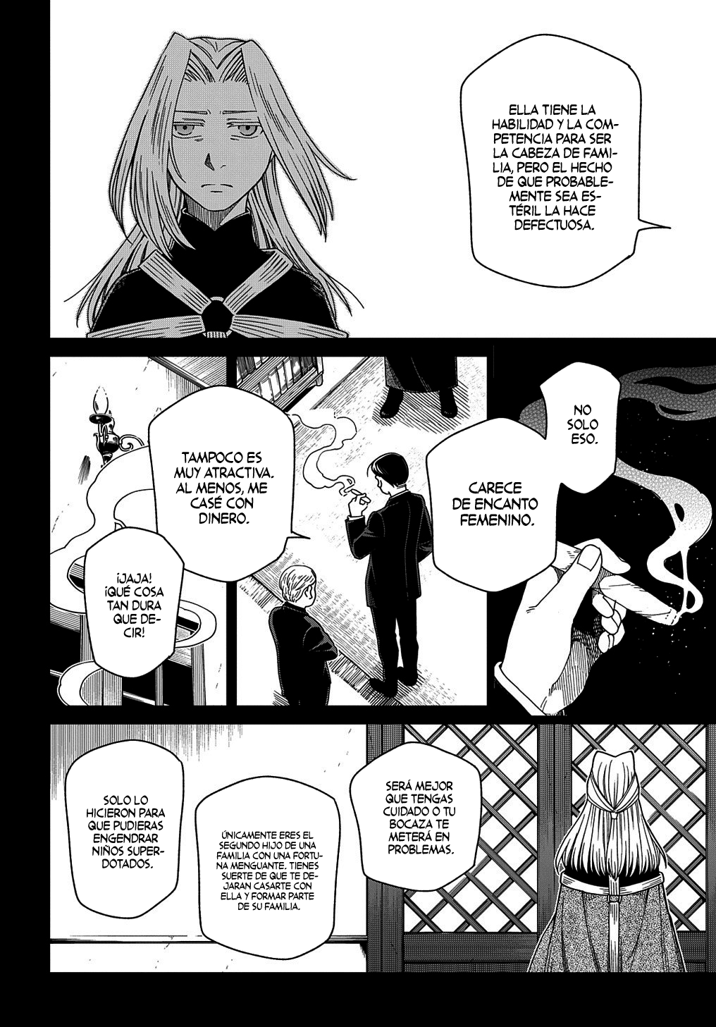 Mahou Tsukai No Yome Capitulo 87: el gato escaldado, del agua fría huye II página 27