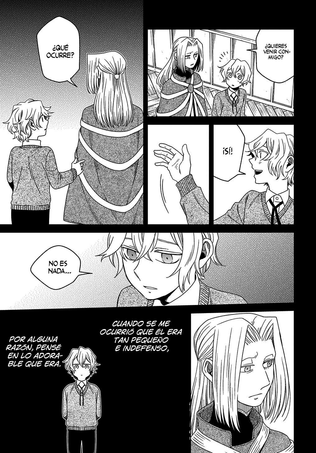 Mahou Tsukai No Yome Capitulo 87: el gato escaldado, del agua fría huye II página 32