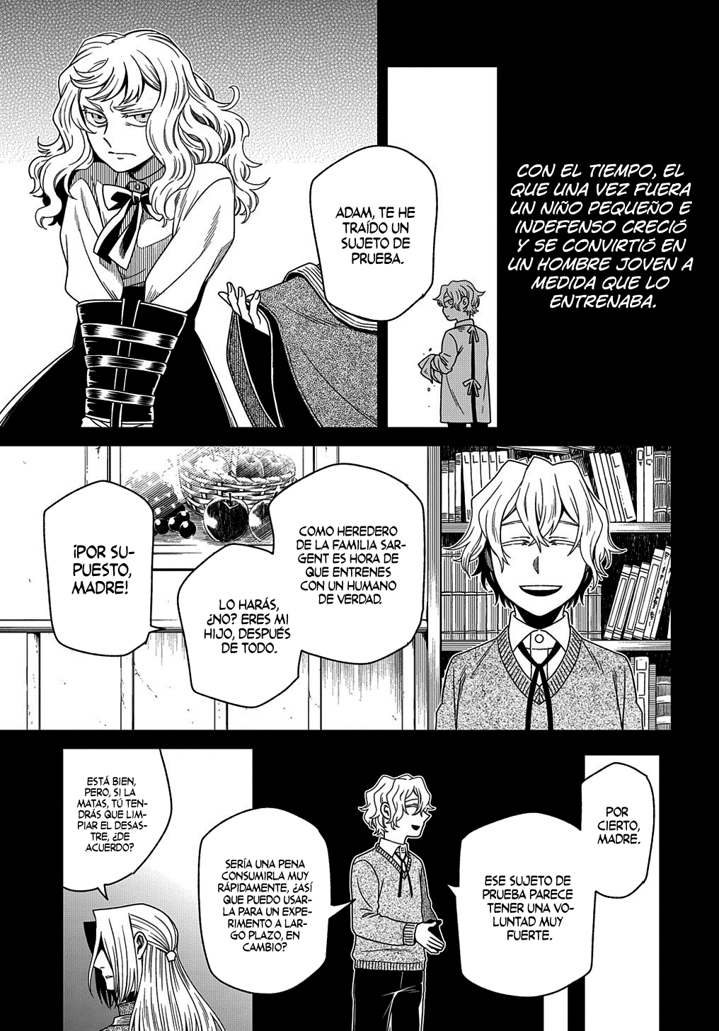 Mahou Tsukai No Yome Capitulo 87: el gato escaldado, del agua fría huye II página 34