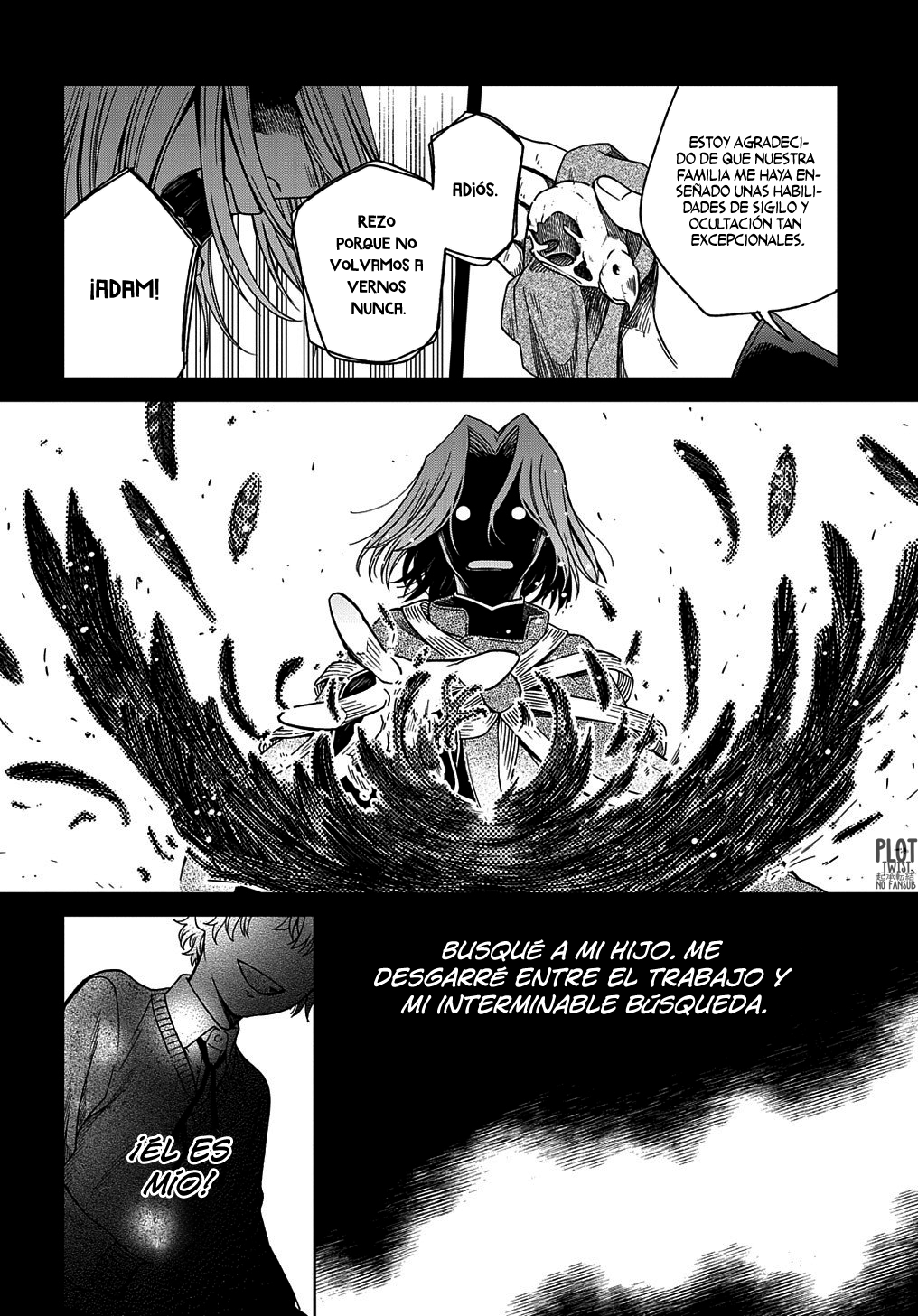 Mahou Tsukai No Yome Capitulo 87: el gato escaldado, del agua fría huye II página 39