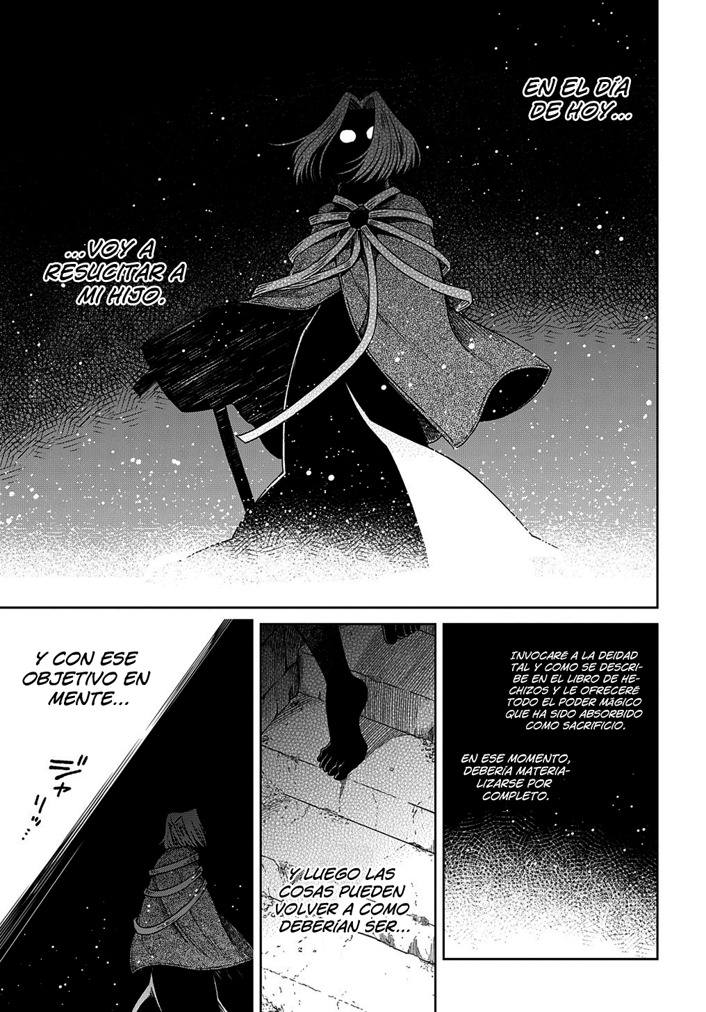 Mahou Tsukai No Yome Capitulo 87: el gato escaldado, del agua fría huye II página 46
