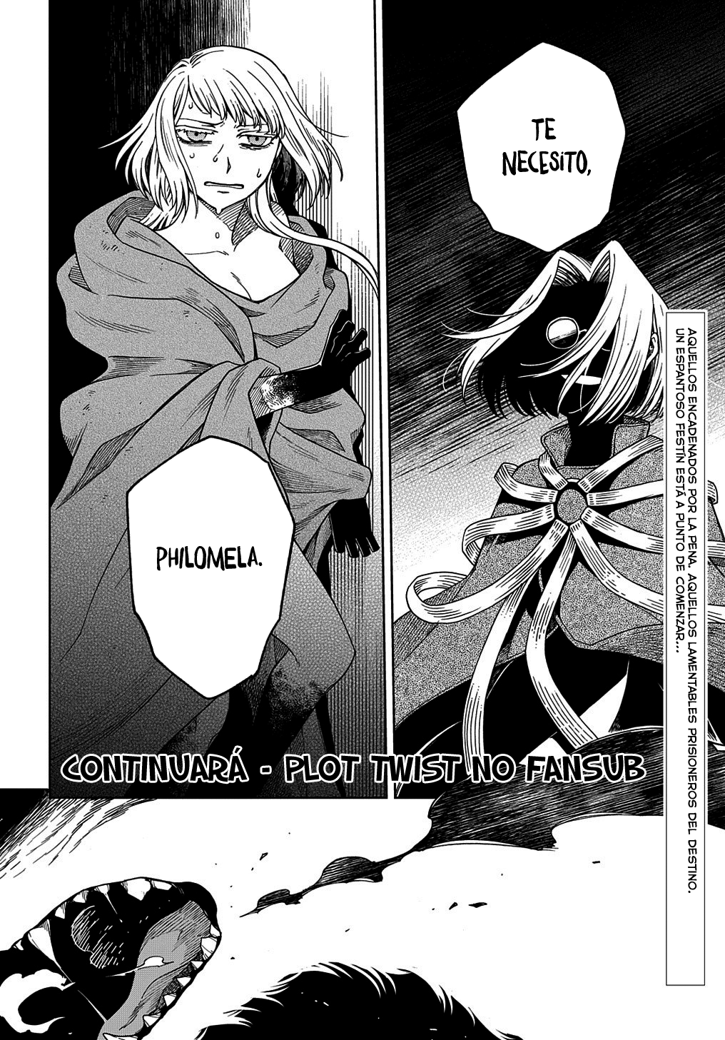 Mahou Tsukai No Yome Capitulo 87: el gato escaldado, del agua fría huye II página 47