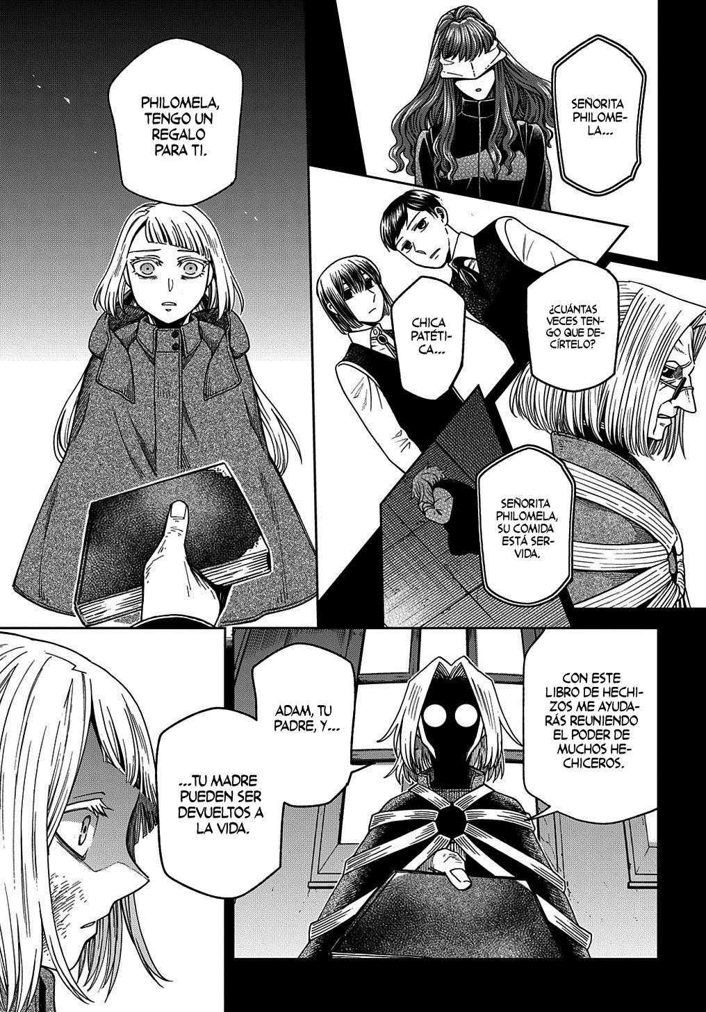 Mahou Tsukai No Yome Capitulo 87: el gato escaldado, del agua fría huye II página 6