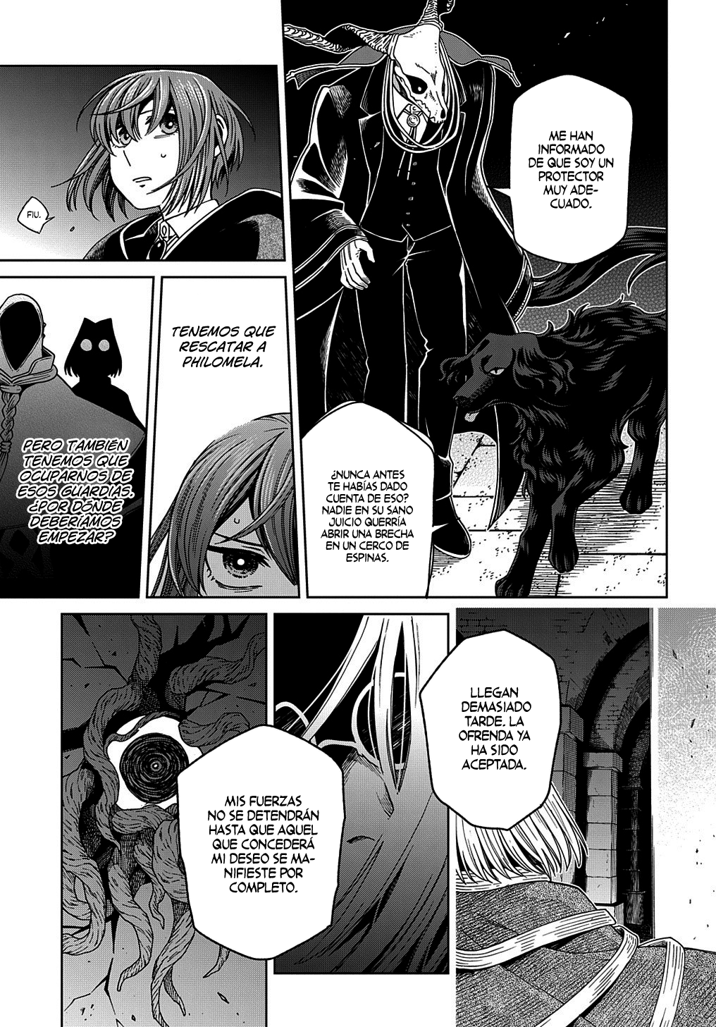 Mahou Tsukai No Yome Capitulo 88: Dale suficiente cuerda a un ladrón y él mismo se ahorcará I página 30