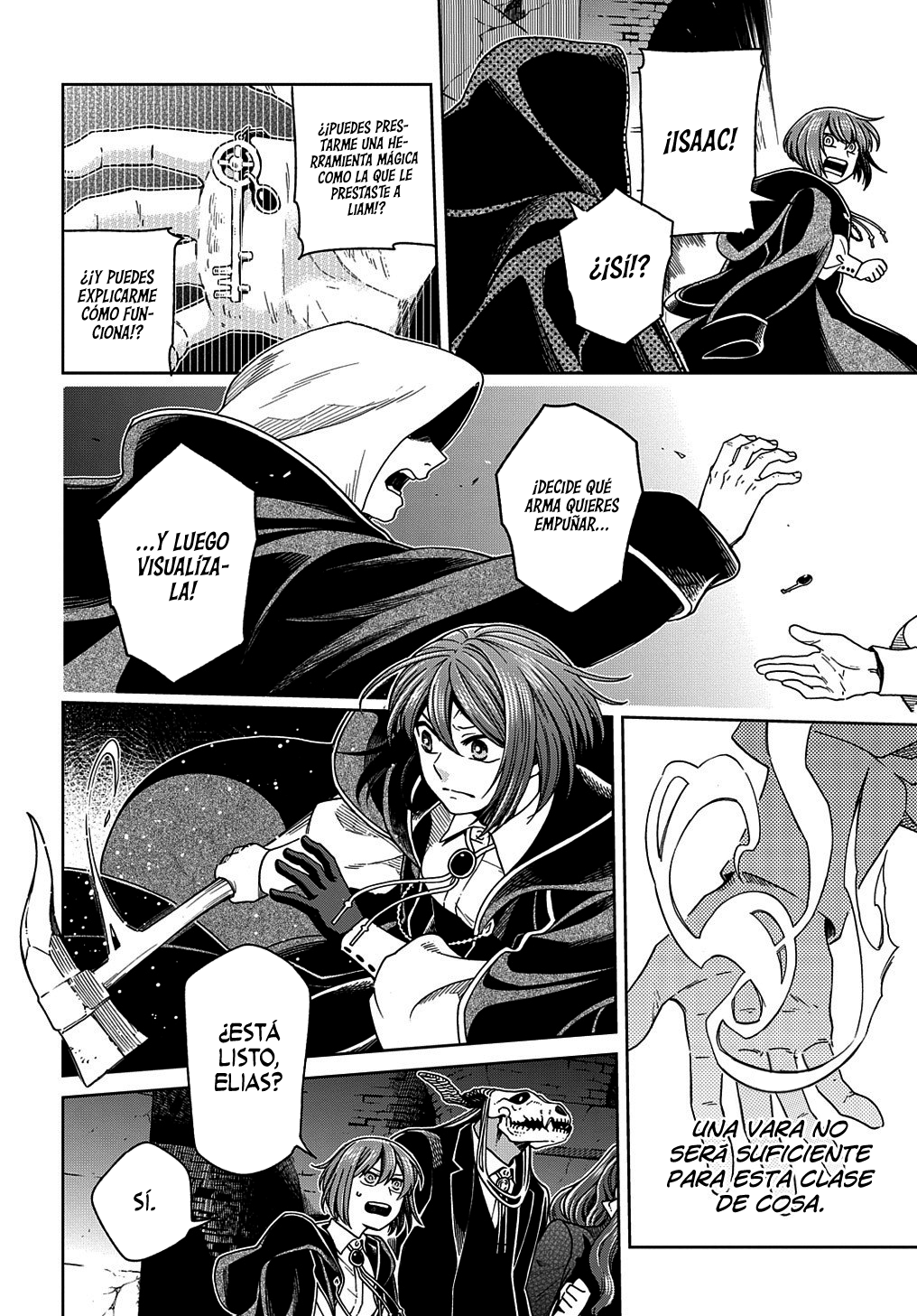 Mahou Tsukai No Yome Capitulo 88: Dale suficiente cuerda a un ladrón y él mismo se ahorcará I página 35
