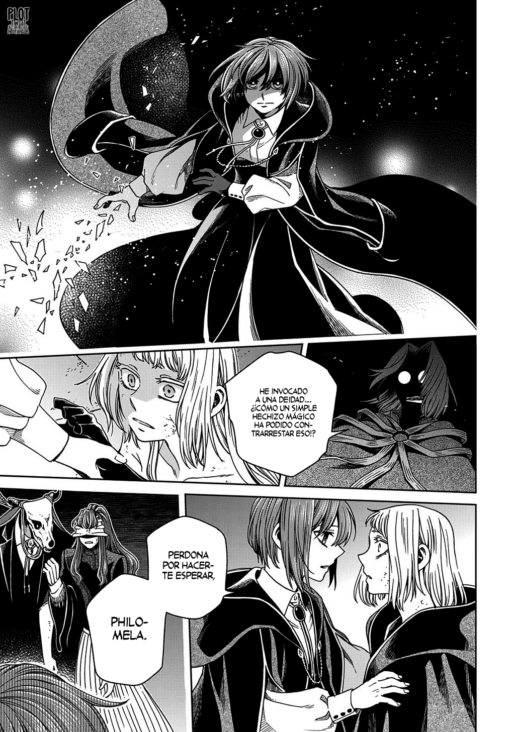Mahou Tsukai No Yome Capitulo 88: Dale suficiente cuerda a un ladrón y él mismo se ahorcará I página 38
