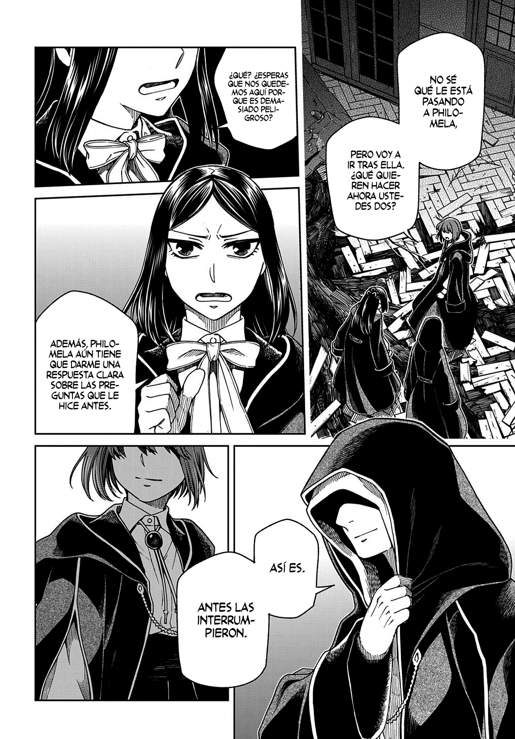 Mahou Tsukai No Yome Capitulo 88: Dale suficiente cuerda a un ladrón y él mismo se ahorcará I página 7