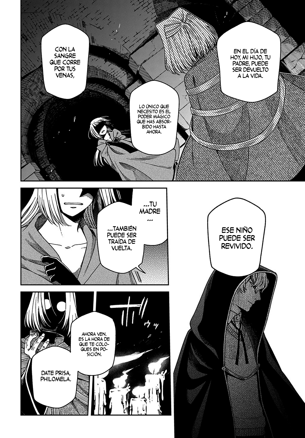 Mahou Tsukai No Yome Capitulo 88: Dale suficiente cuerda a un ladrón y él mismo se ahorcará I página 9