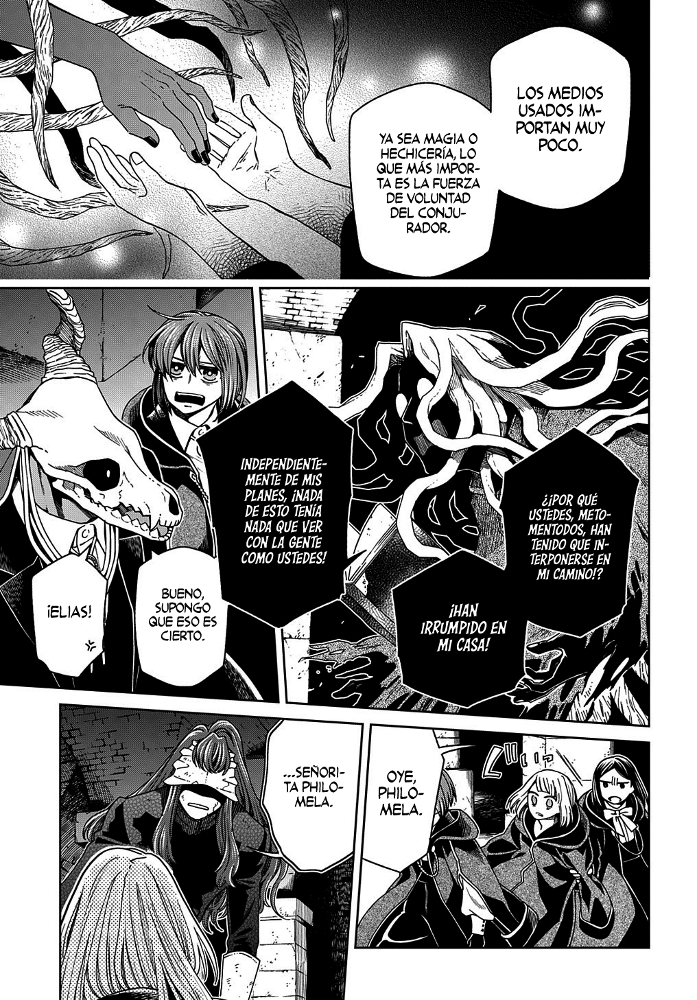 Mahou Tsukai No Yome Capitulo 89: Dale suficiente cuerda a un ladrón y él mismo se ahorcará II página 6