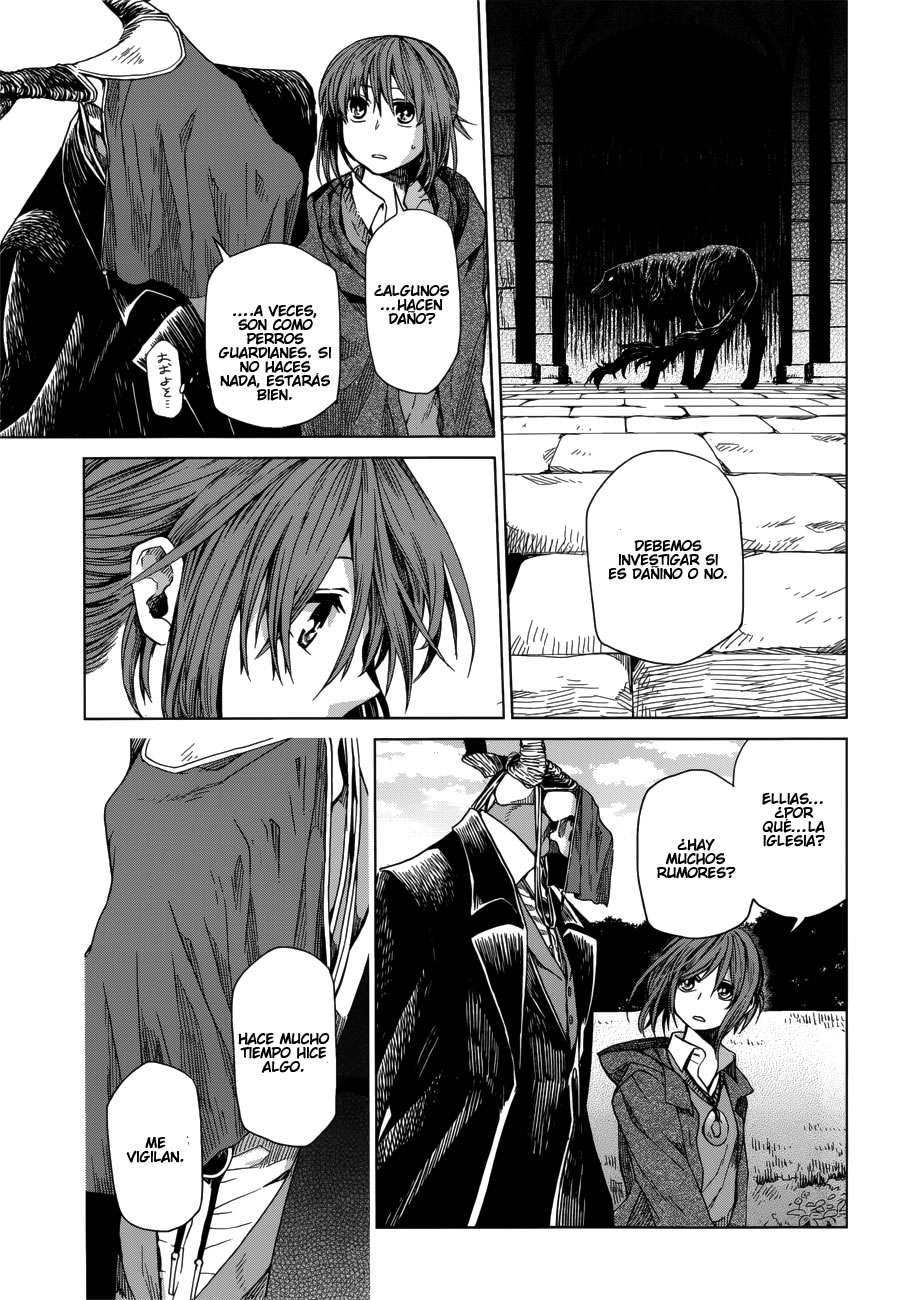 Mahou Tsukai No Yome Capitulo 9: Quien esta castigando a Renfred? página 12