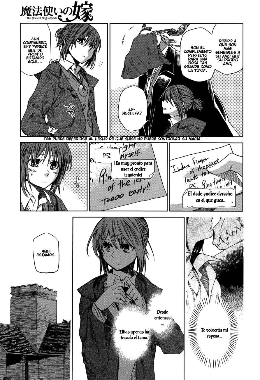 Mahou Tsukai No Yome Capitulo 9: Quien esta castigando a Renfred? página 18