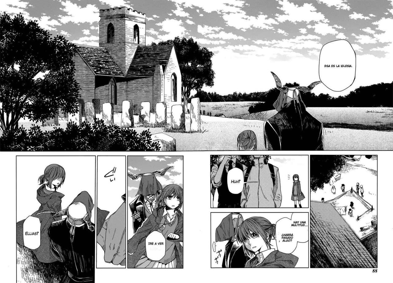 Mahou Tsukai No Yome Capitulo 9: Quien esta castigando a Renfred? página 19
