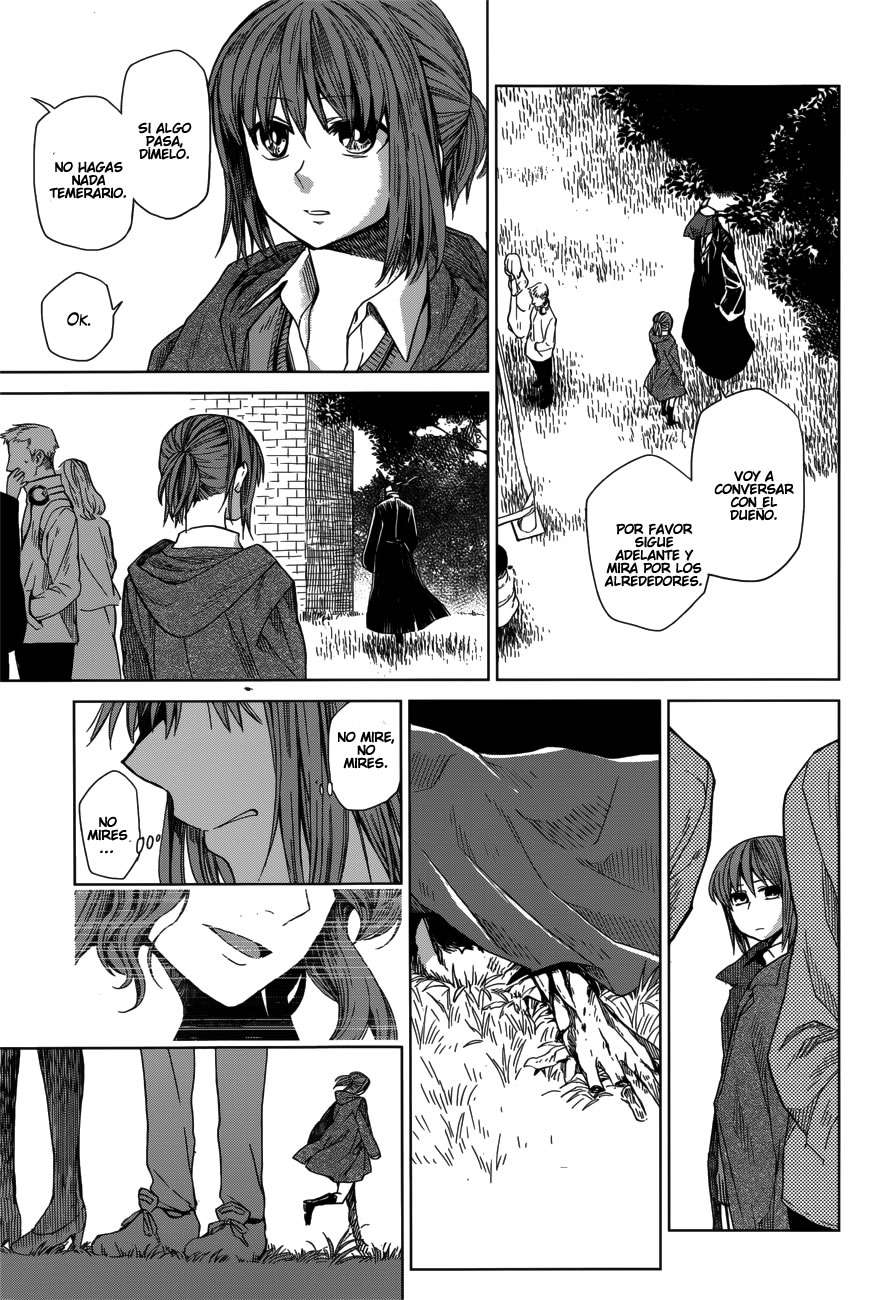 Mahou Tsukai No Yome Capitulo 9: Quien esta castigando a Renfred? página 21