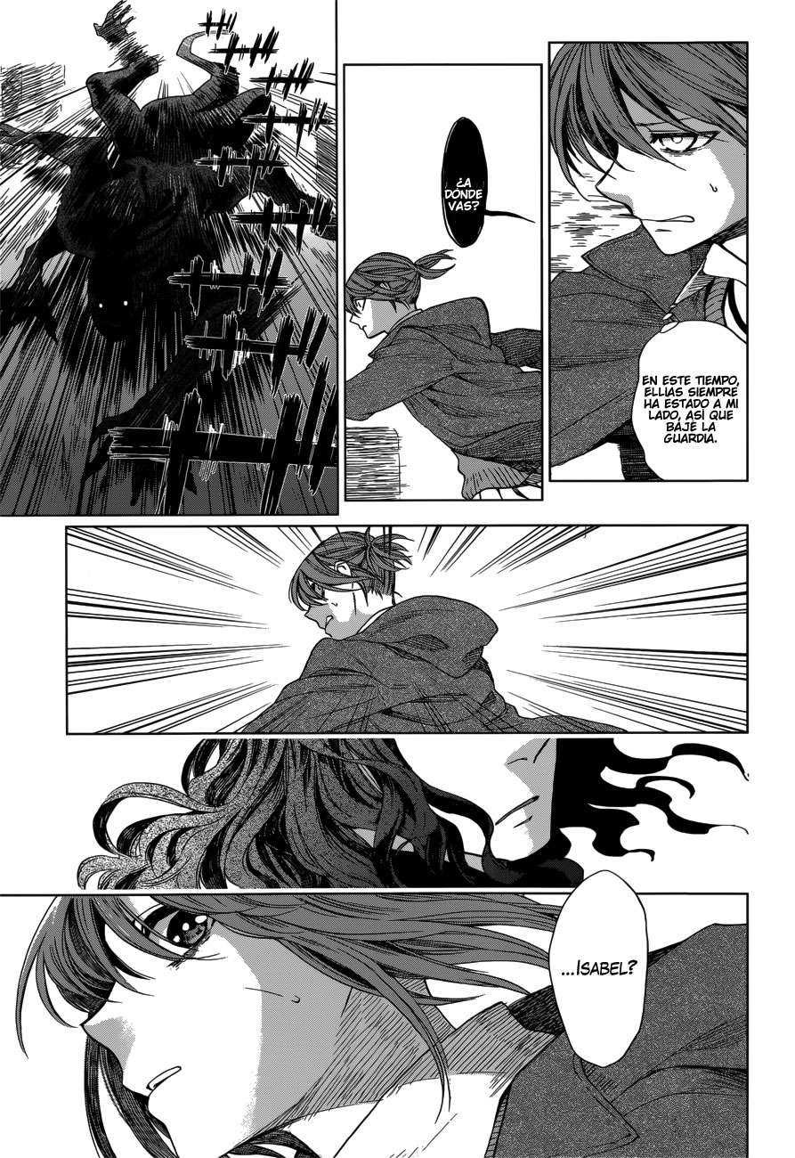 Mahou Tsukai No Yome Capitulo 9: Quien esta castigando a Renfred? página 25