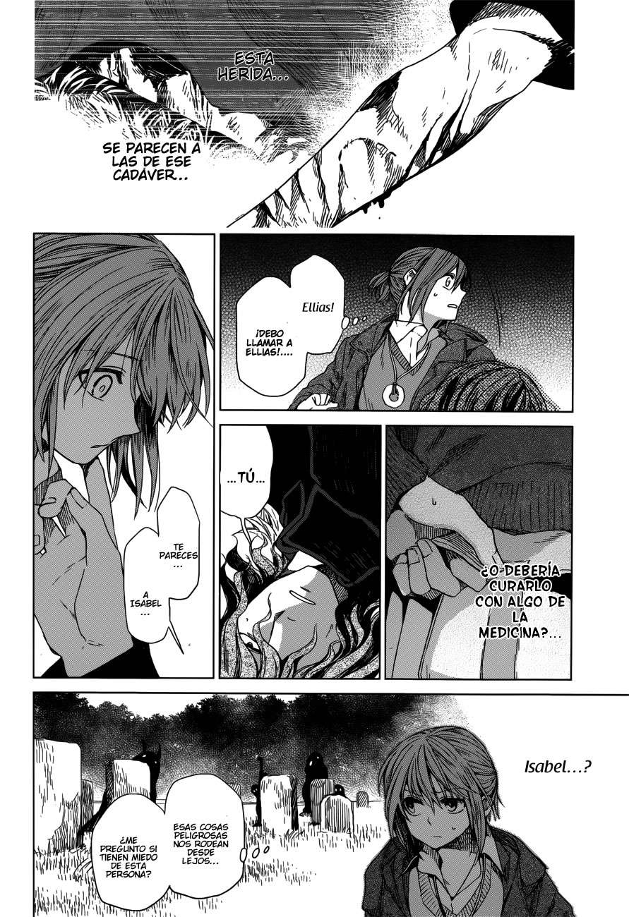Mahou Tsukai No Yome Capitulo 9: Quien esta castigando a Renfred? página 30