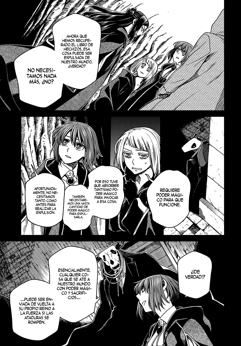 Mahou Tsukai No Yome Capitulo 92: mantener las cosas en marcha I página 5