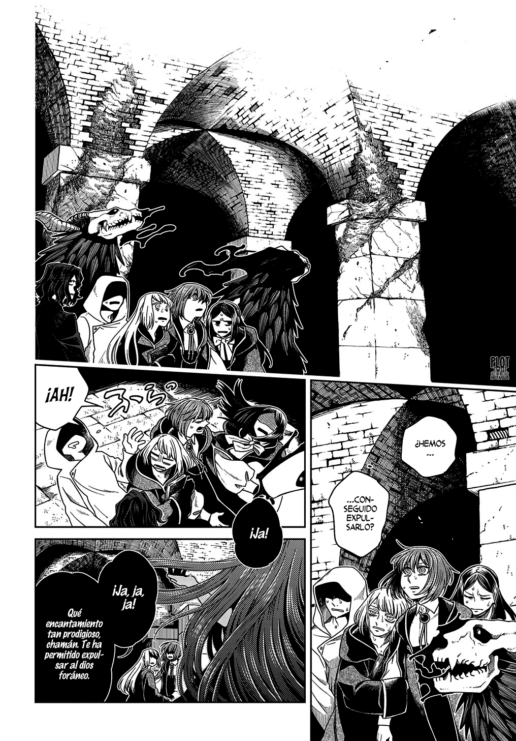 Mahou Tsukai No Yome Capitulo 93: mantener las cosas en marcha II página 4