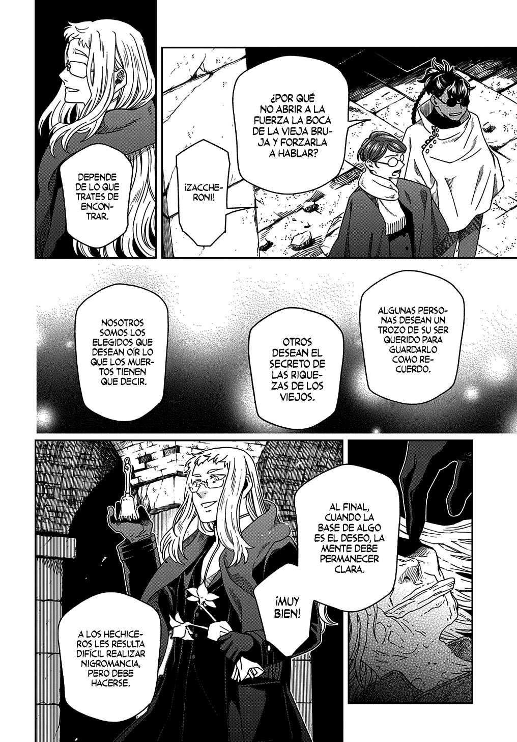 Mahou Tsukai No Yome Capitulo 94: Mantener las cosas en marcha III página 13
