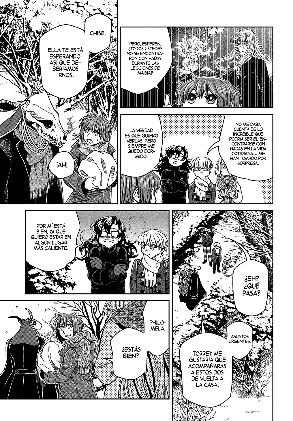 Mahou Tsukai No Yome Capitulo 94: Mantener las cosas en marcha III página 24