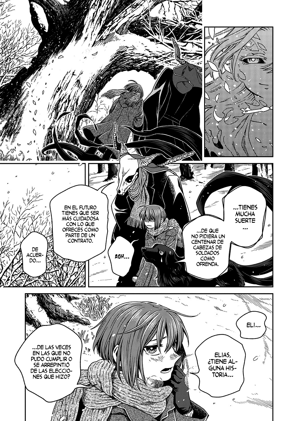 Mahou Tsukai No Yome Capitulo 94: Mantener las cosas en marcha III página 34