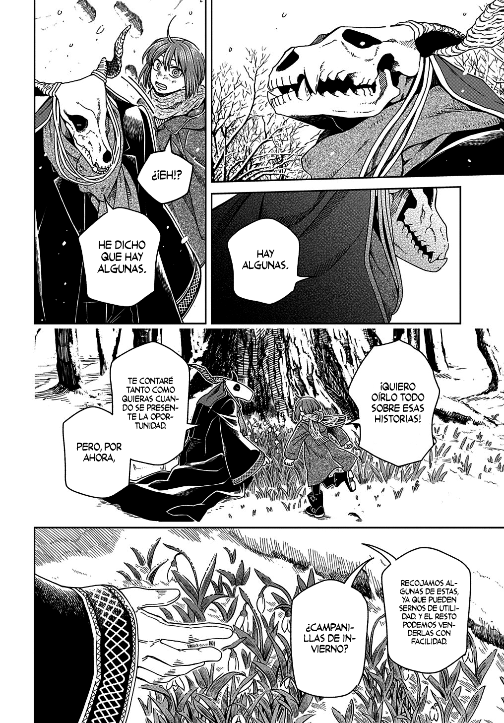 Mahou Tsukai No Yome Capitulo 94: Mantener las cosas en marcha III página 35