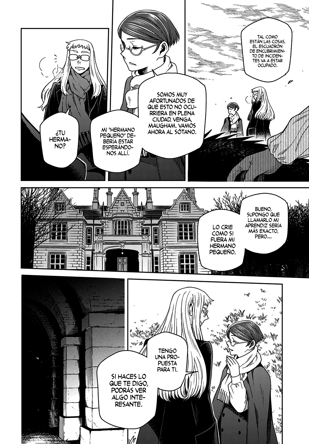 Mahou Tsukai No Yome Capitulo 94: Mantener las cosas en marcha III página 5
