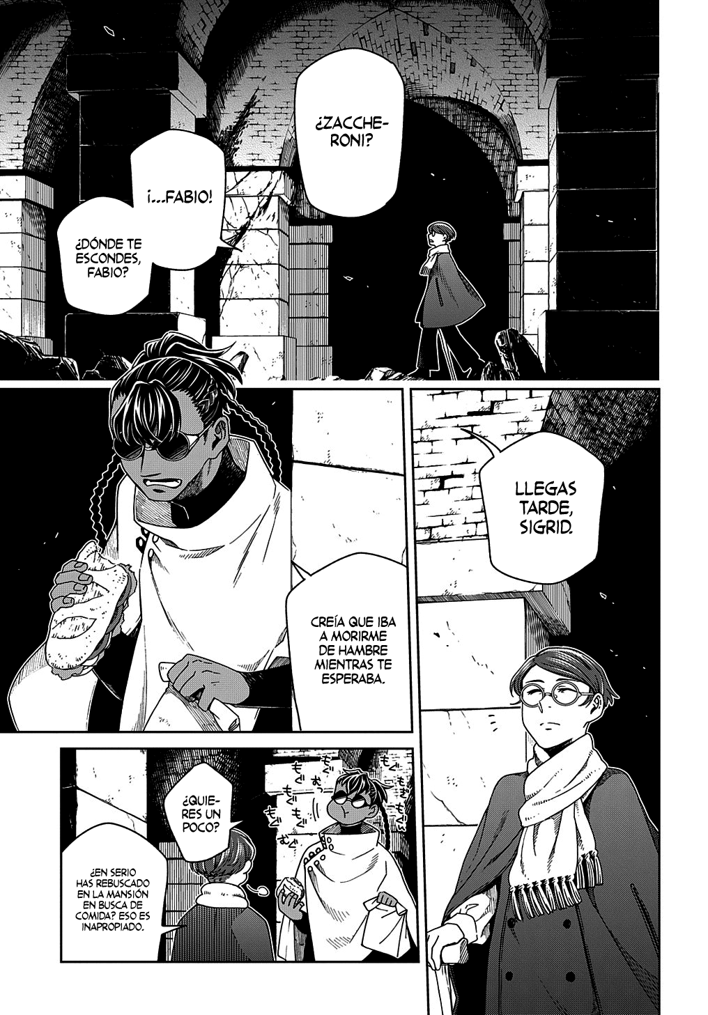 Mahou Tsukai No Yome Capitulo 94: Mantener las cosas en marcha III página 6