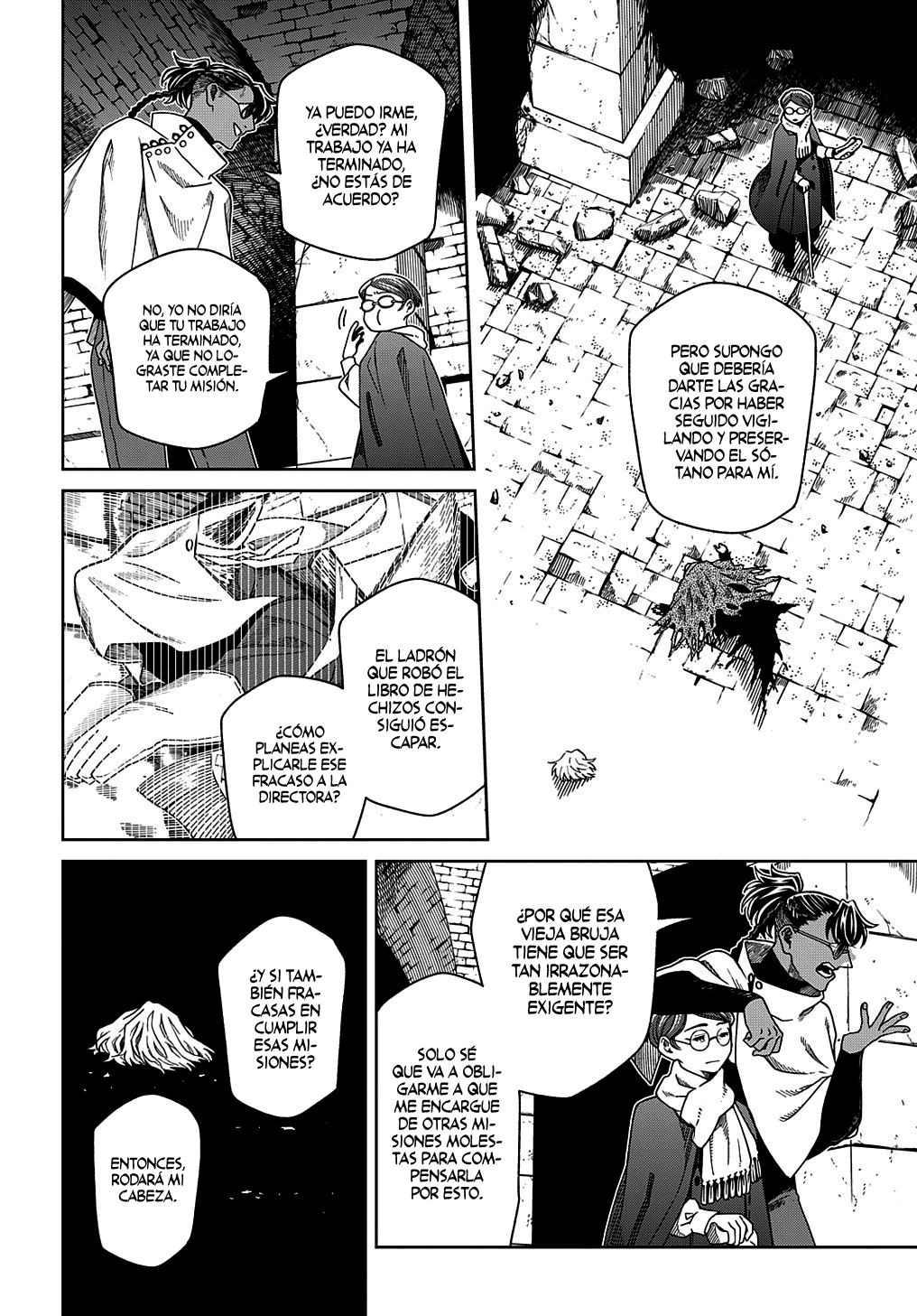 Mahou Tsukai No Yome Capitulo 94: Mantener las cosas en marcha III página 7