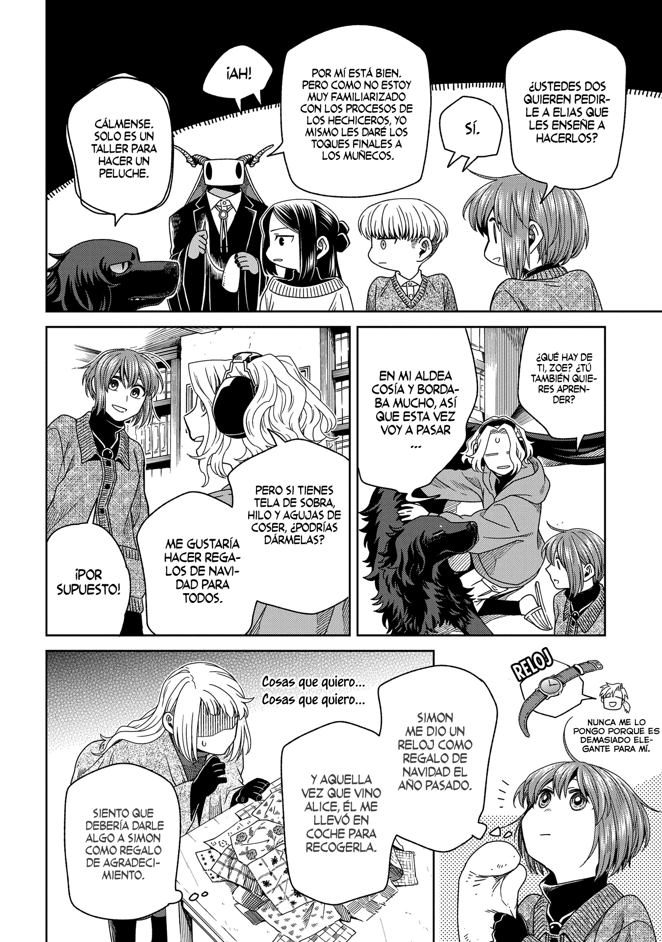 Mahou Tsukai No Yome Capitulo 95: El espectáculo debe continuar I página 16