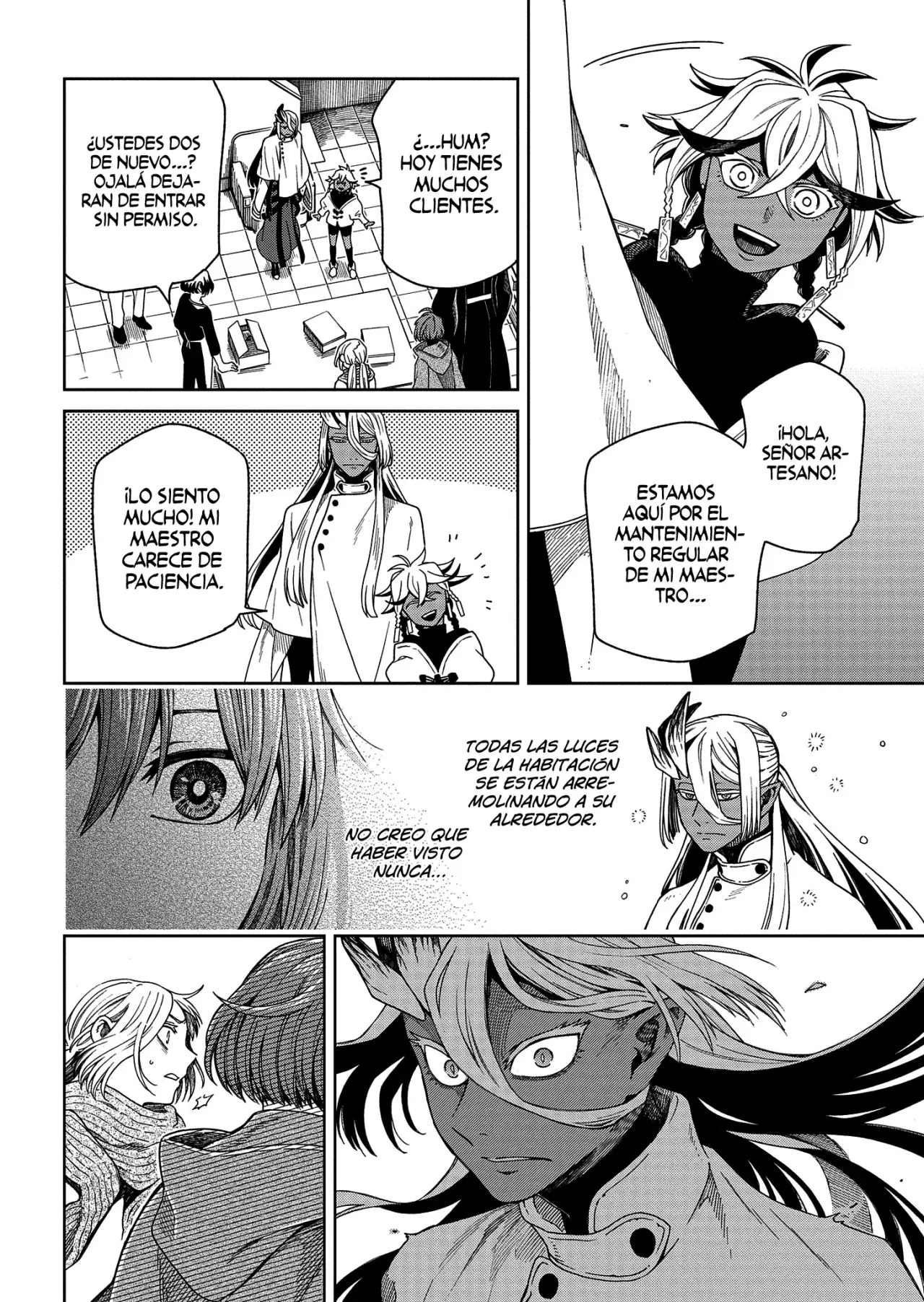 Mahou Tsukai No Yome Capitulo 96: El espectáculo debe continuar II página 46