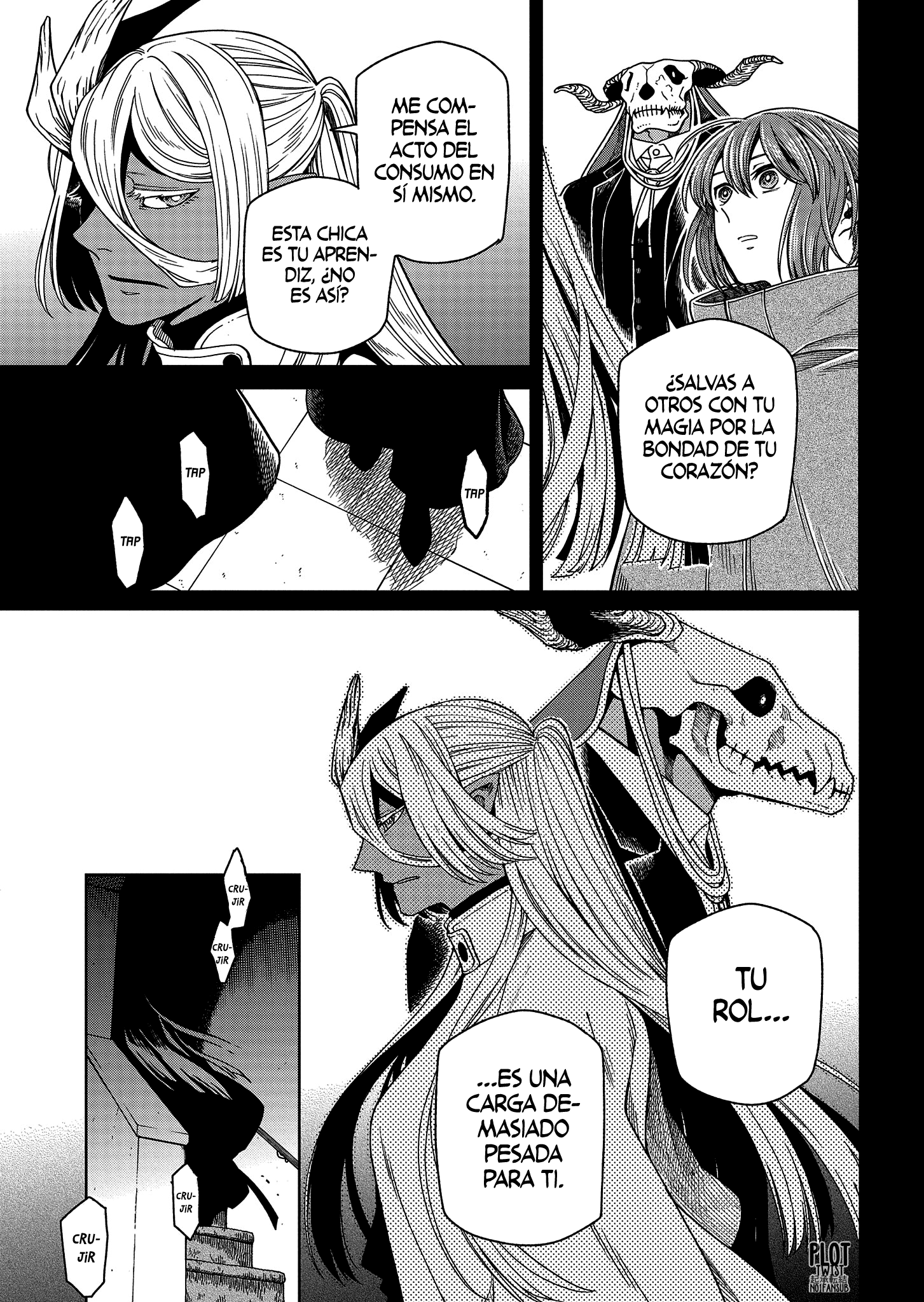 Mahou Tsukai No Yome Capitulo 98: El huésped y el pez, huelen después de tres días página 11