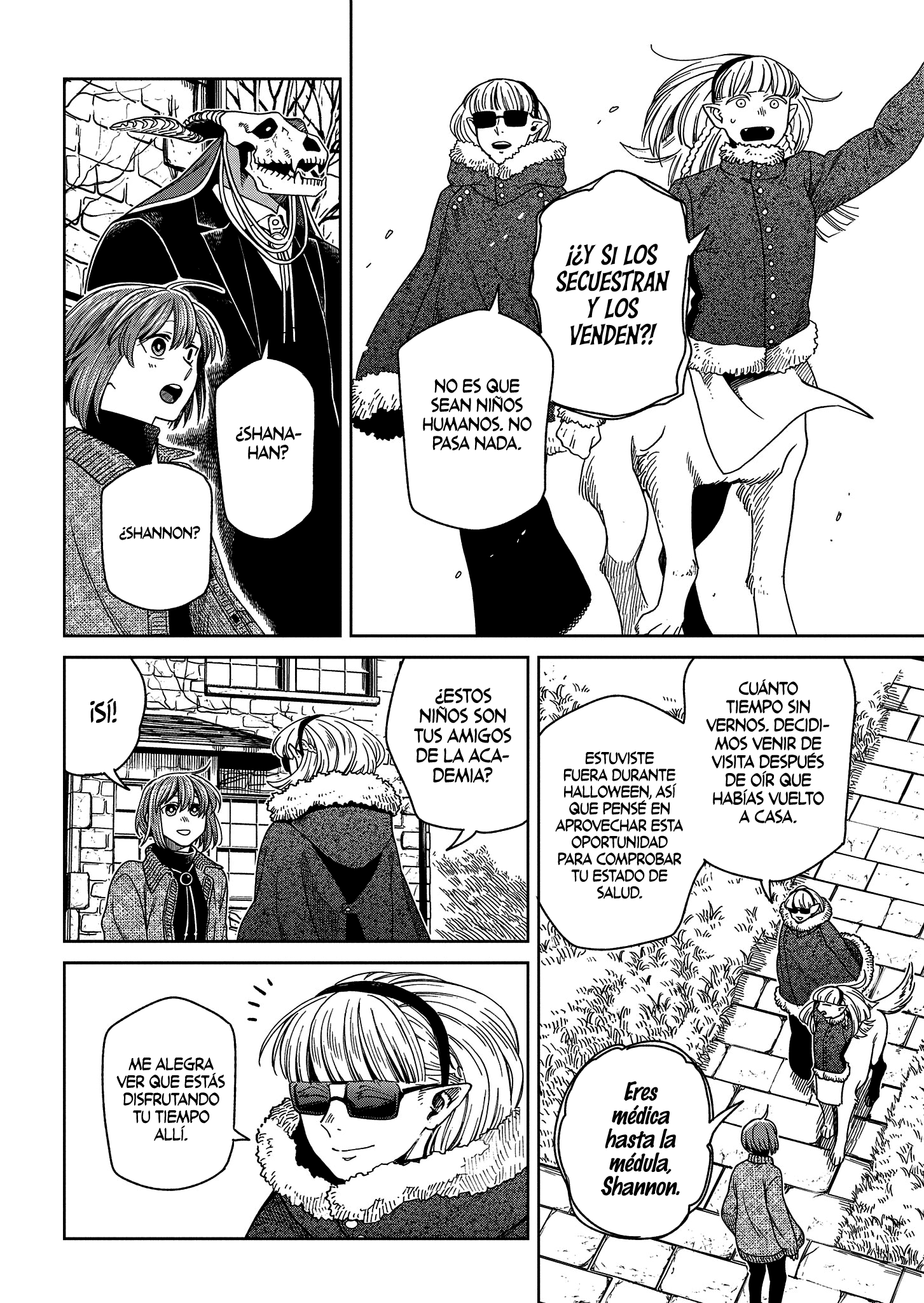 Mahou Tsukai No Yome Capitulo 98: El huésped y el pez, huelen después de tres días página 14