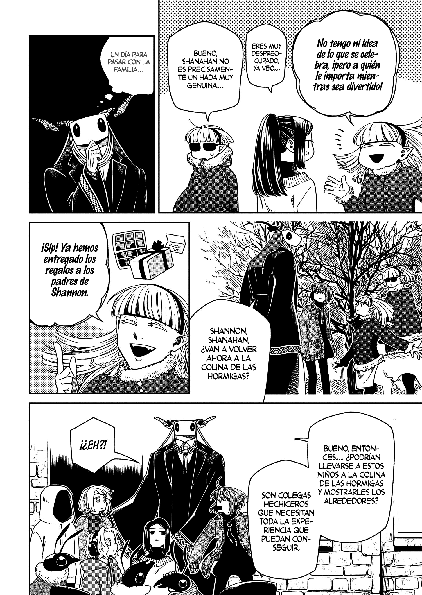 Mahou Tsukai No Yome Capitulo 98: El huésped y el pez, huelen después de tres días página 16