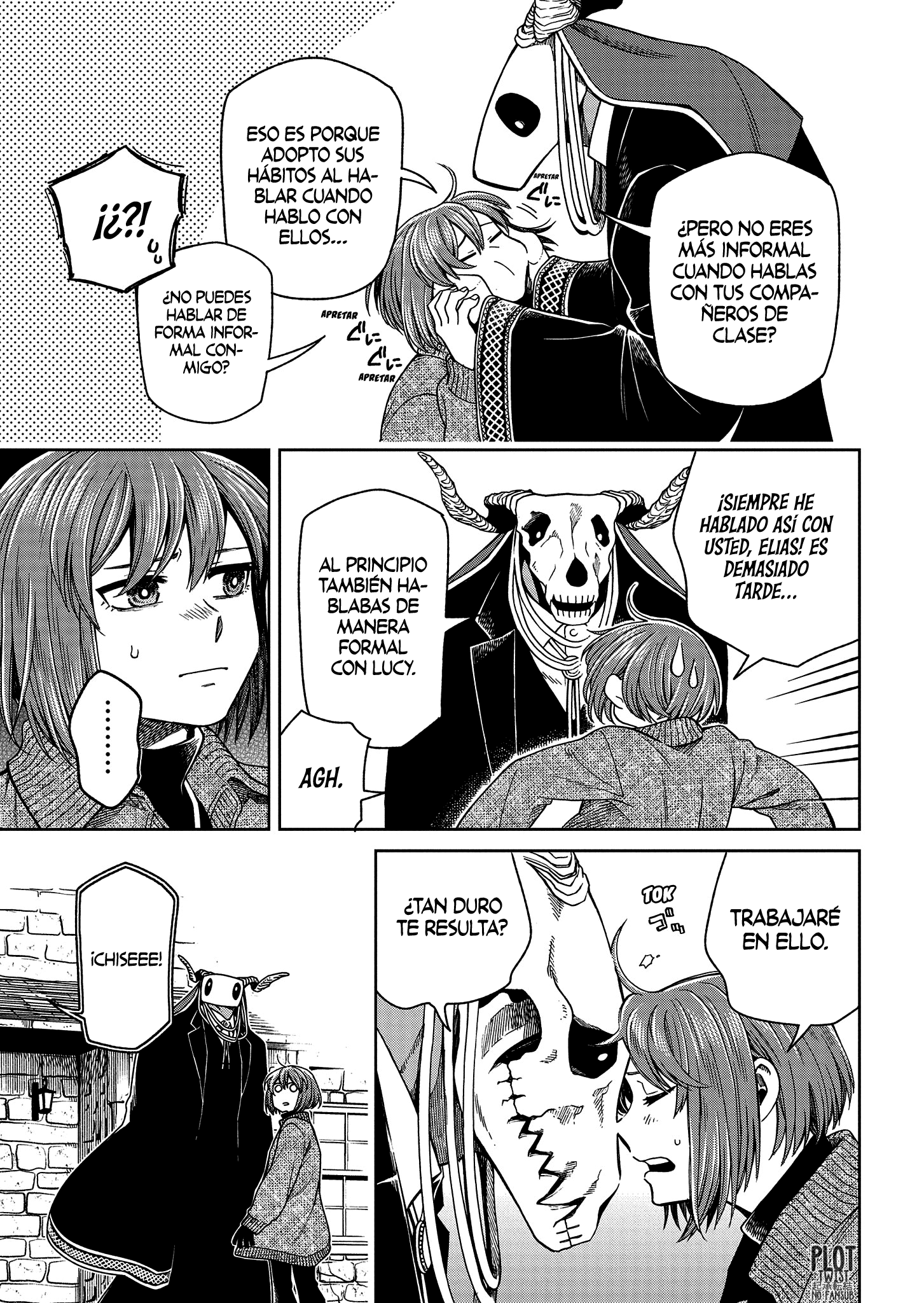 Mahou Tsukai No Yome Capitulo 98: El huésped y el pez, huelen después de tres días página 29