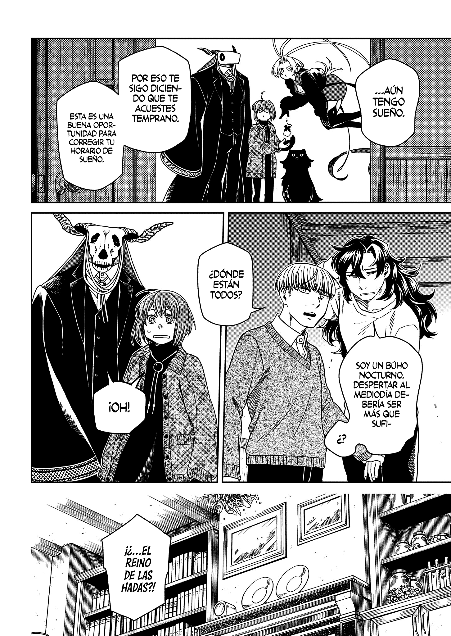 Mahou Tsukai No Yome Capitulo 98: El huésped y el pez, huelen después de tres días página 32
