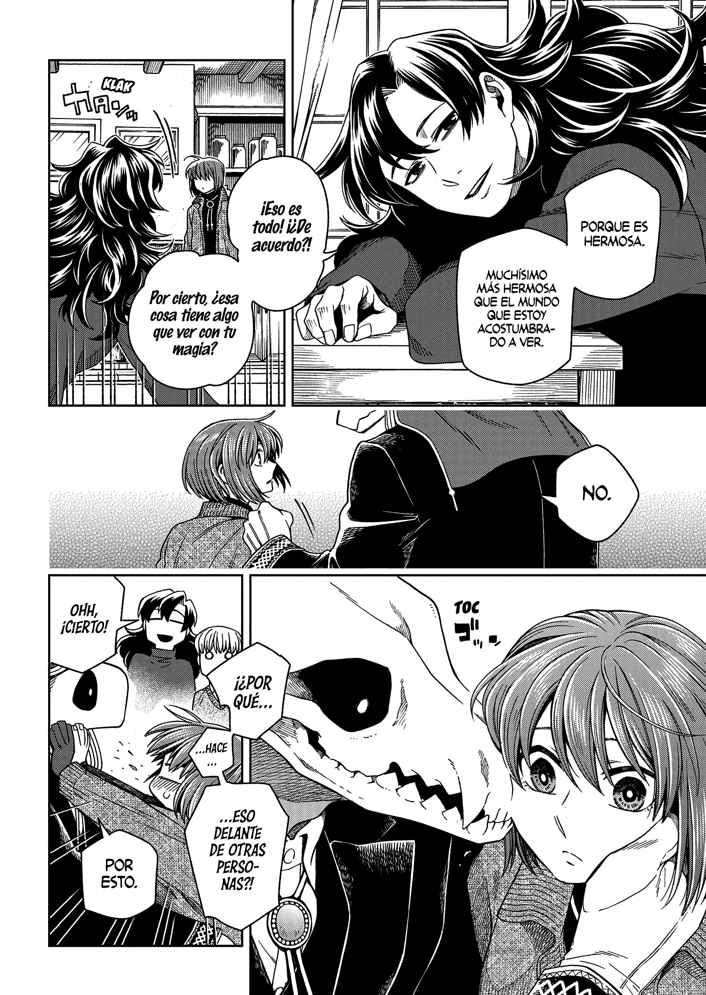 Mahou Tsukai No Yome Capitulo 98: El huésped y el pez, huelen después de tres días página 34
