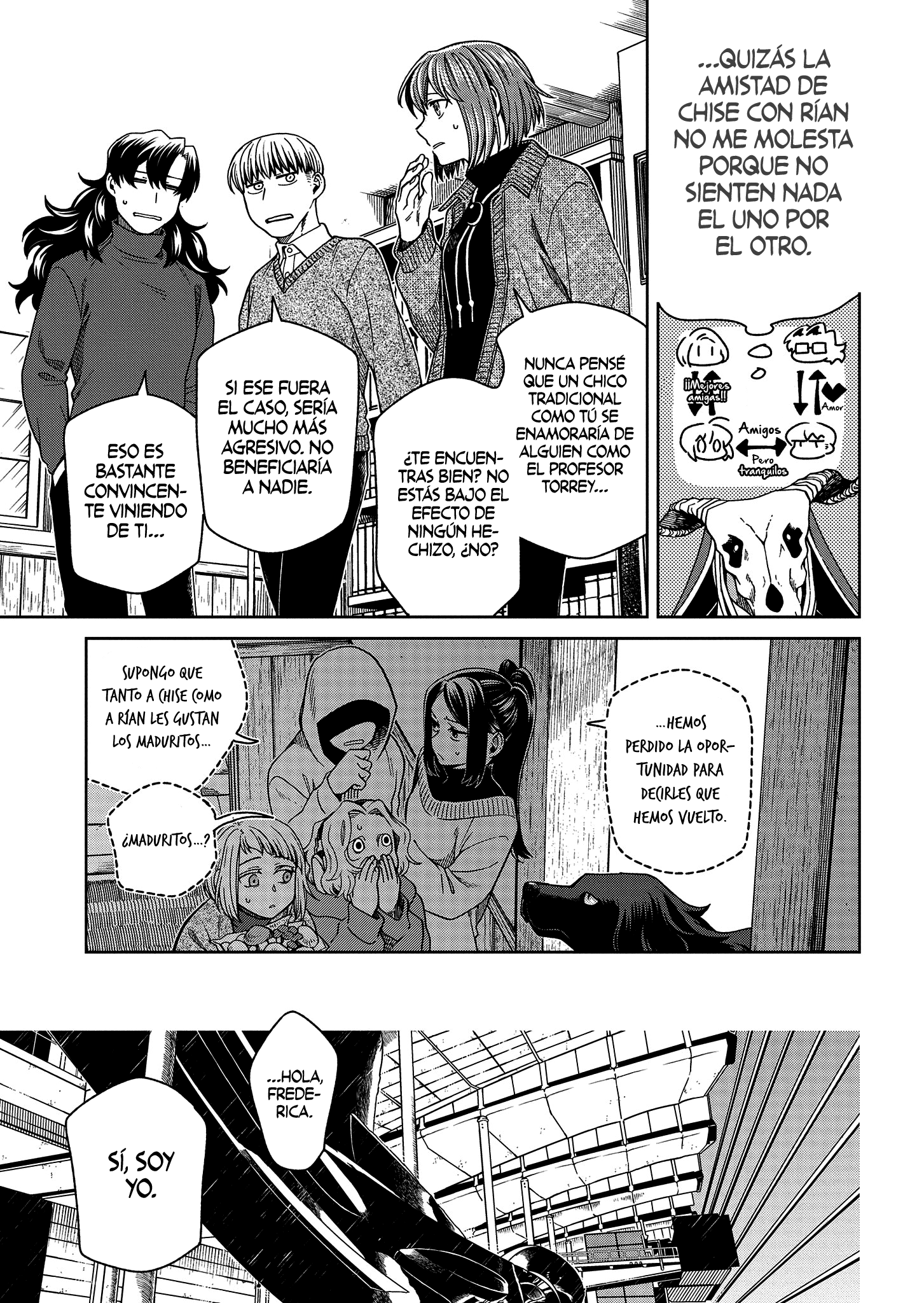 Mahou Tsukai No Yome Capitulo 98: El huésped y el pez, huelen después de tres días página 37
