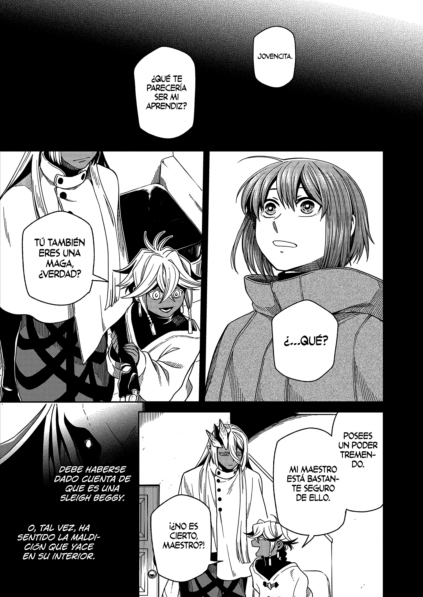 Mahou Tsukai No Yome Capitulo 98: El huésped y el pez, huelen después de tres días página 4