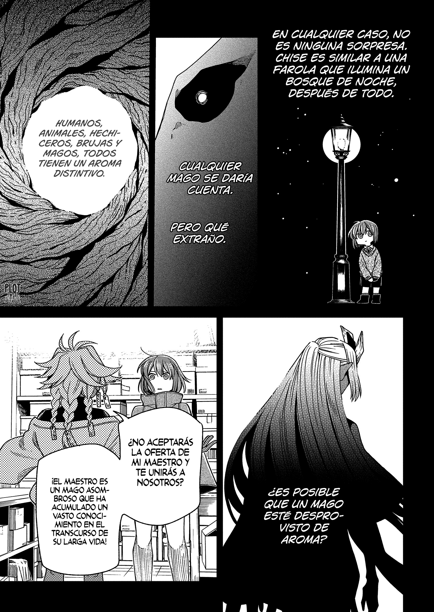 Mahou Tsukai No Yome Capitulo 98: El huésped y el pez, huelen después de tres días página 5