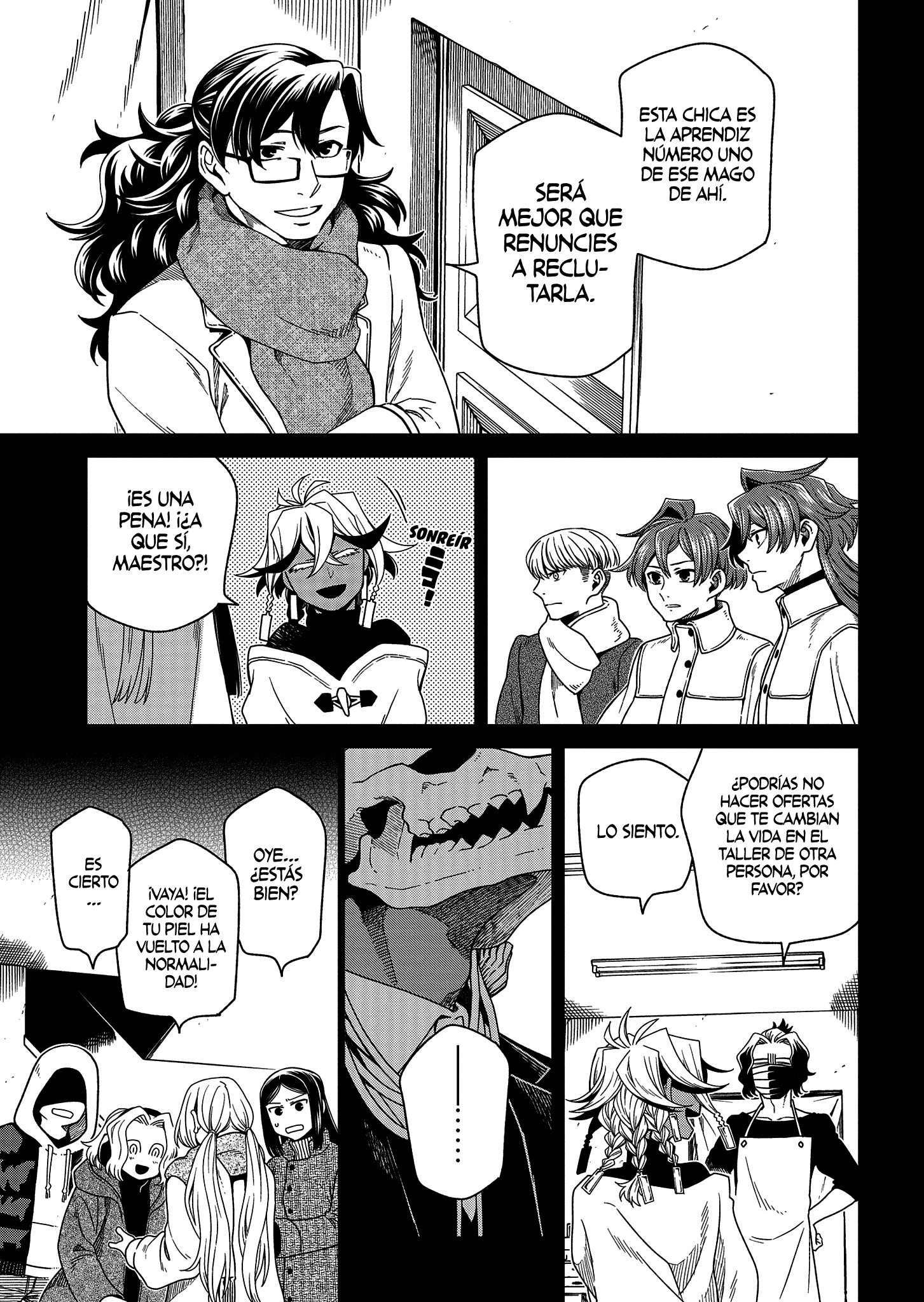 Mahou Tsukai No Yome Capitulo 98: El huésped y el pez, huelen después de tres días página 7