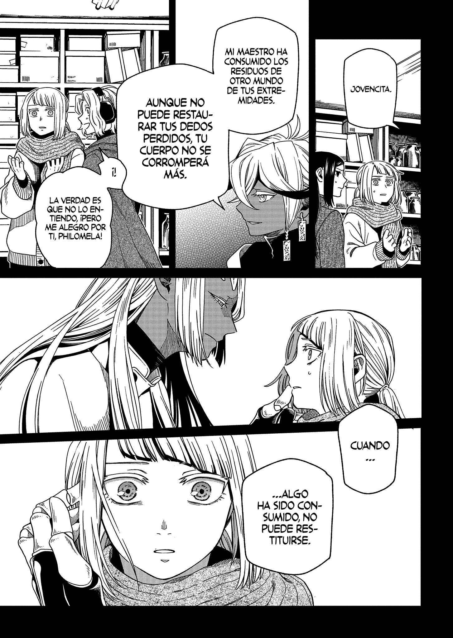 Mahou Tsukai No Yome Capitulo 98: El huésped y el pez, huelen después de tres días página 9