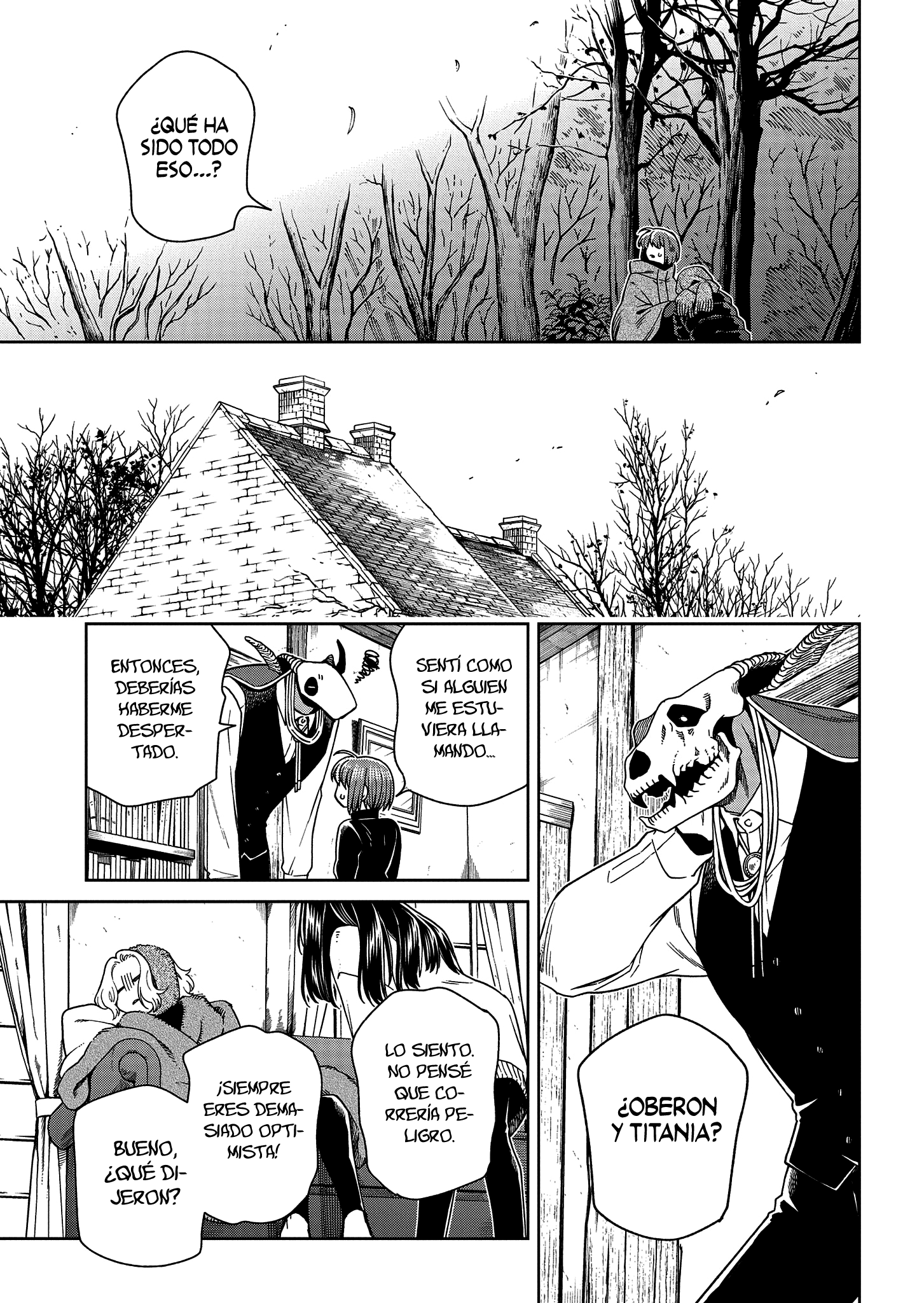 Mahou Tsukai No Yome Capitulo 99: Muchos pocos hacen un mucho página 12