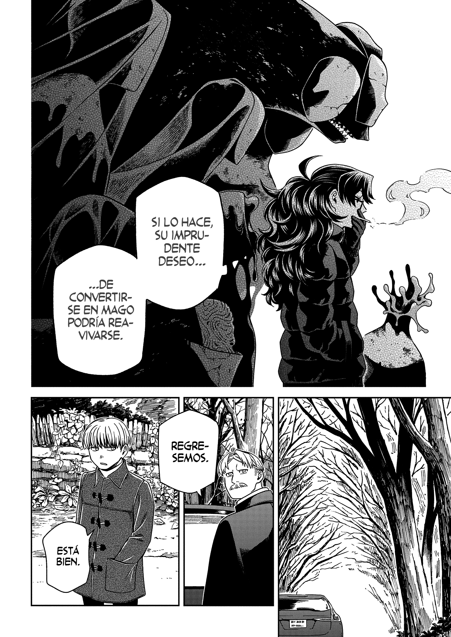 Mahou Tsukai No Yome Capitulo 99: Muchos pocos hacen un mucho página 35