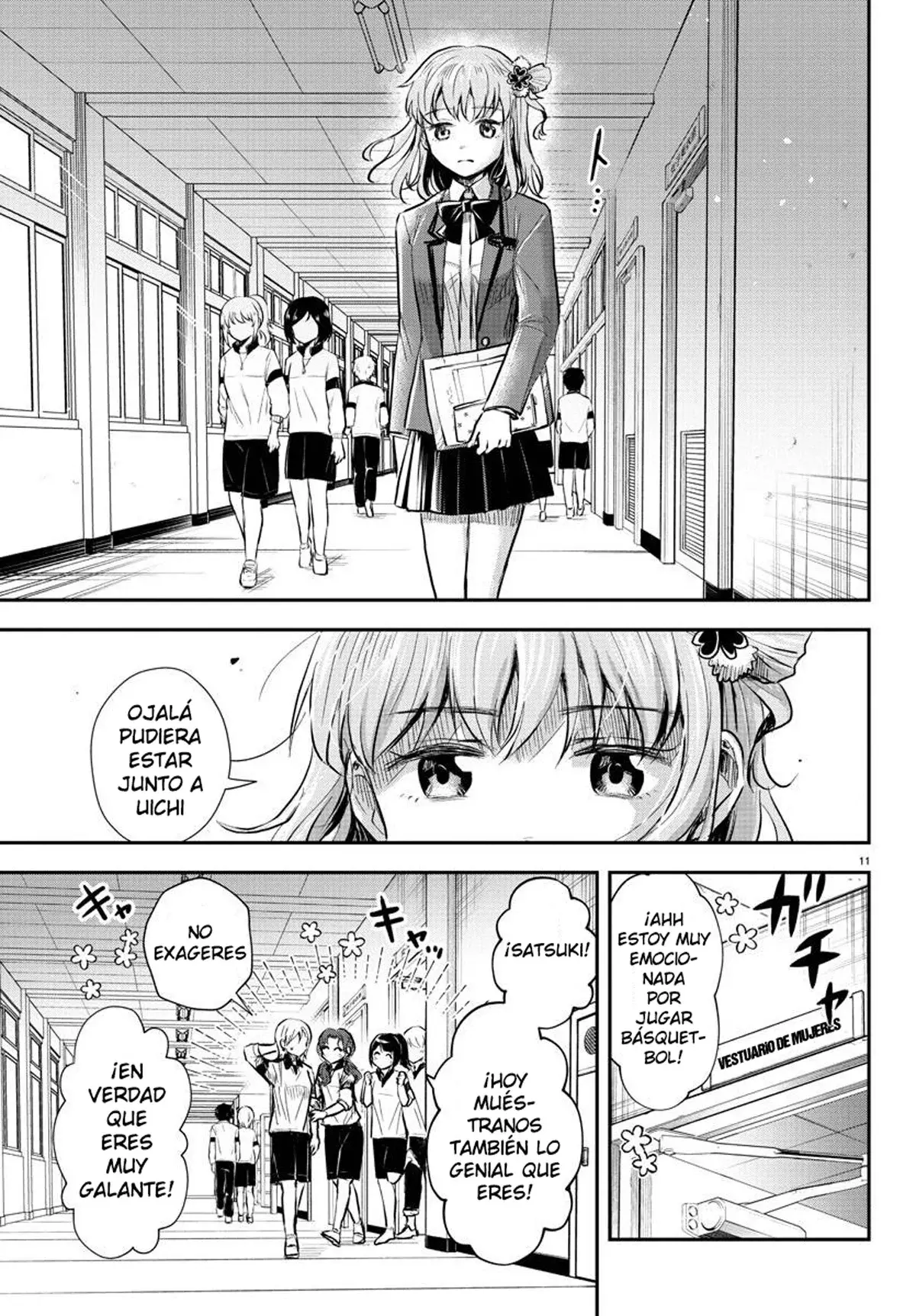 Kimi wa Yotsuba no Clover Capitulo 10: Tienes una horrible personalidad página 11