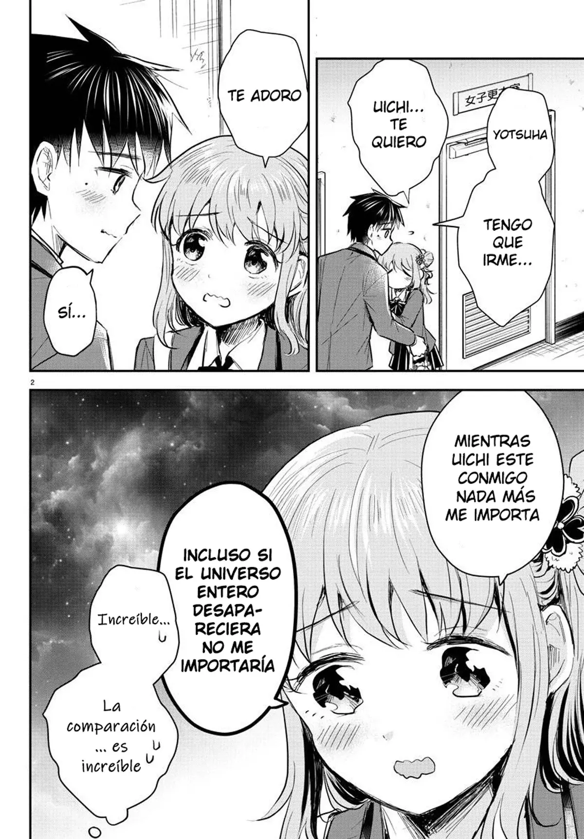 Kimi wa Yotsuba no Clover Capitulo 10: Tienes una horrible personalidad página 2