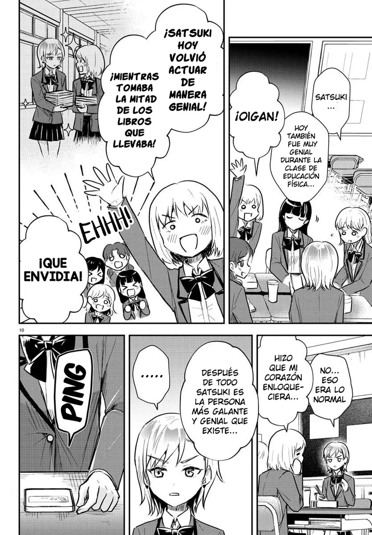 Kimi wa Yotsuba no Clover Capitulo 11: ¡Todo estará bien! página 10