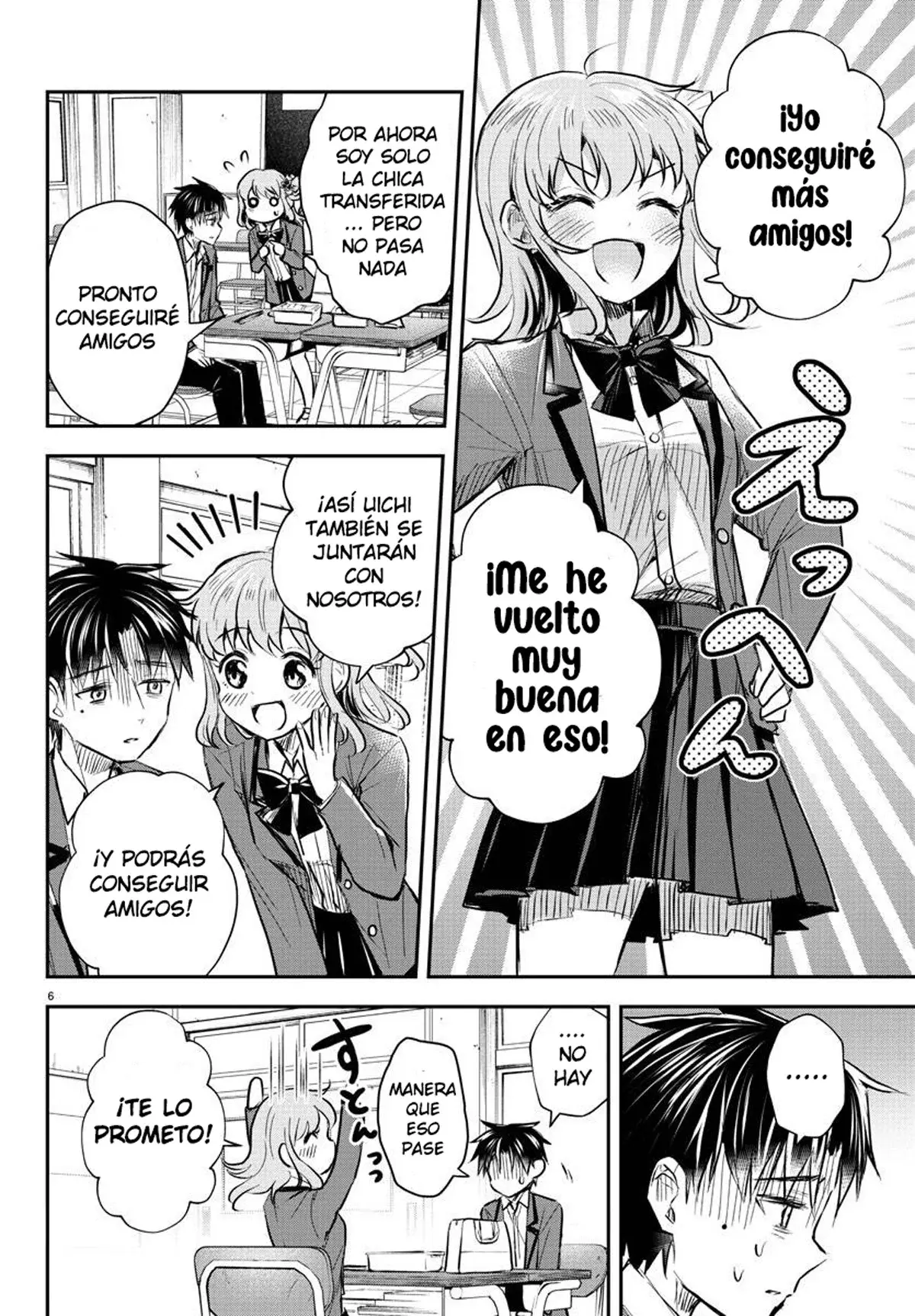 Kimi wa Yotsuba no Clover Capitulo 11: ¡Todo estará bien! página 6