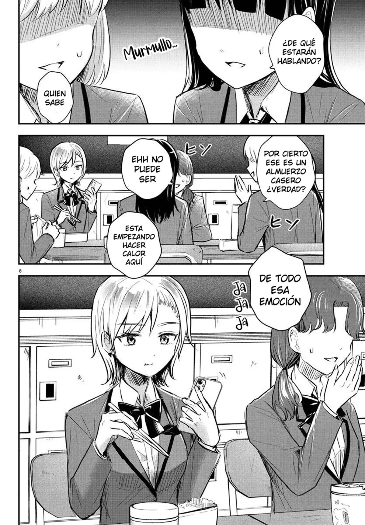 Kimi wa Yotsuba no Clover Capitulo 11: ¡Todo estará bien! página 8