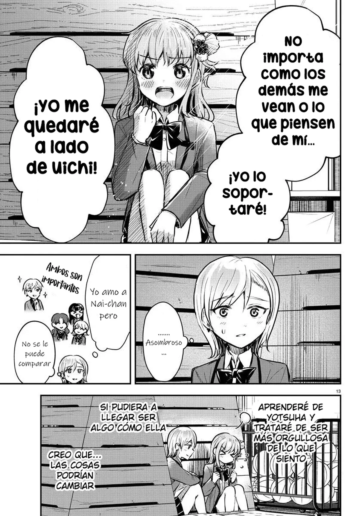 Kimi wa Yotsuba no Clover Capitulo 12: Preparación página 13